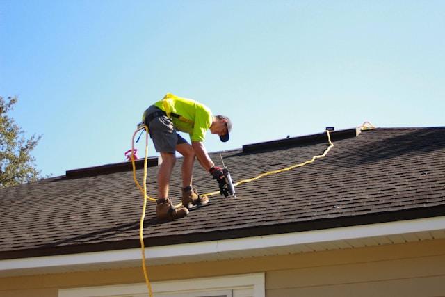 a roofer